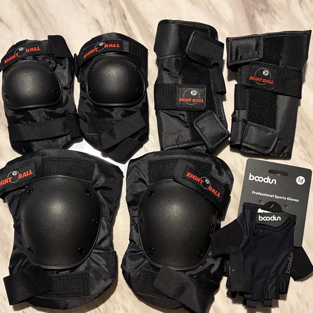 Kids Protective Gear Set - Black